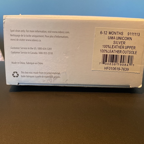 Robeez unicorn baby/walker shoe - Picture 2 of 4